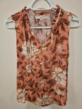 LOFT Sleeveless Blouse - S